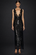 Nova Sequin Lace Dress