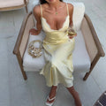 The Amalfi Satin Dress