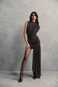 Brun Sucré – No.1 Ruched Mini Dress