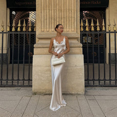 The Amalfi Satin Dress