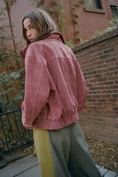 The Rosalie Suede Jacket