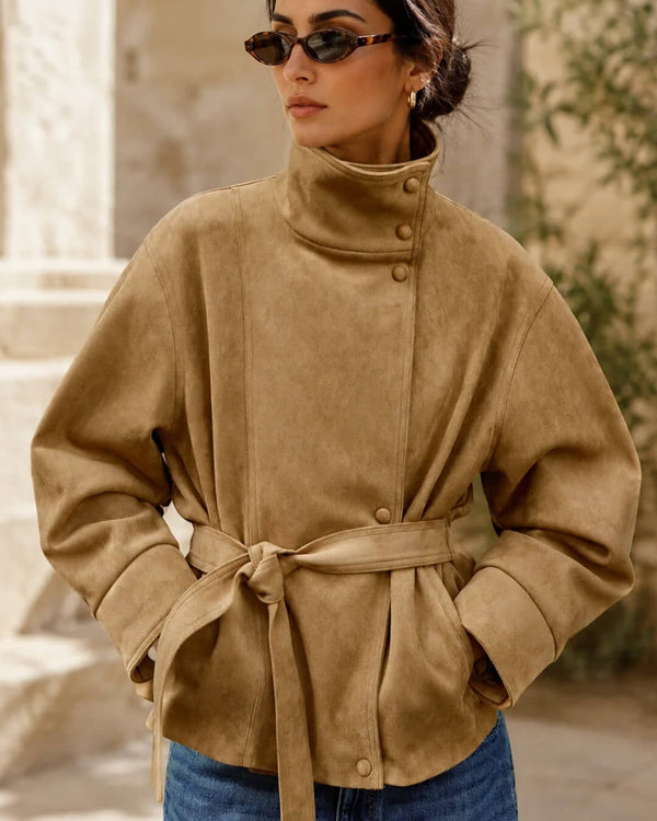 The Mercer Faux Suede Jacket