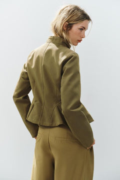 The Elise Sculpted Peplum Jacket