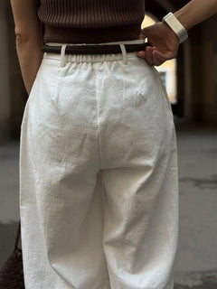 The Column Linen Trouser