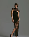 Étoile Gown - Black Lace Evening Dress