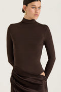Silk Temptress Long Sleeve Maxi Dress
