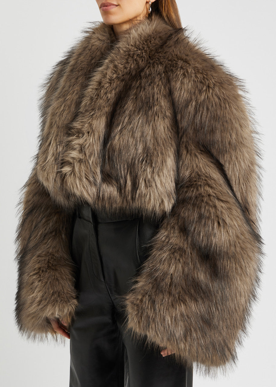 Sienna Faux Fur Cropped Jacket