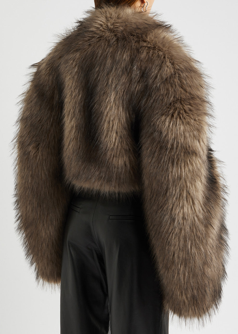 Sienna Faux Fur Cropped Jacket