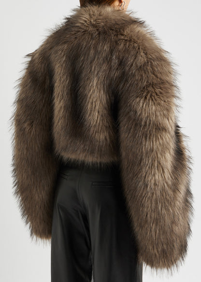 Sienna Faux Fur Cropped Jacket
