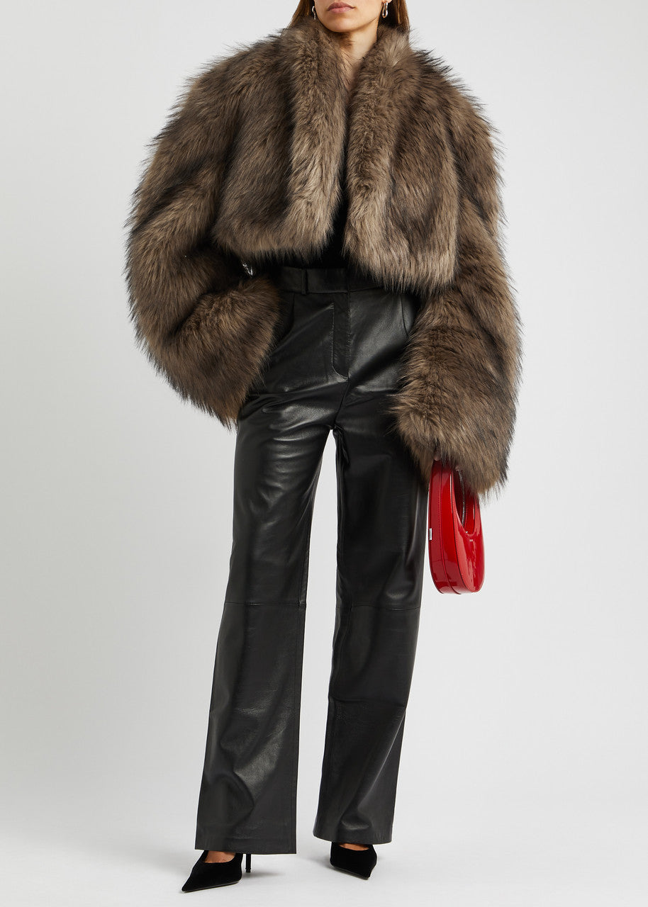 Sienna Faux Fur Cropped Jacket