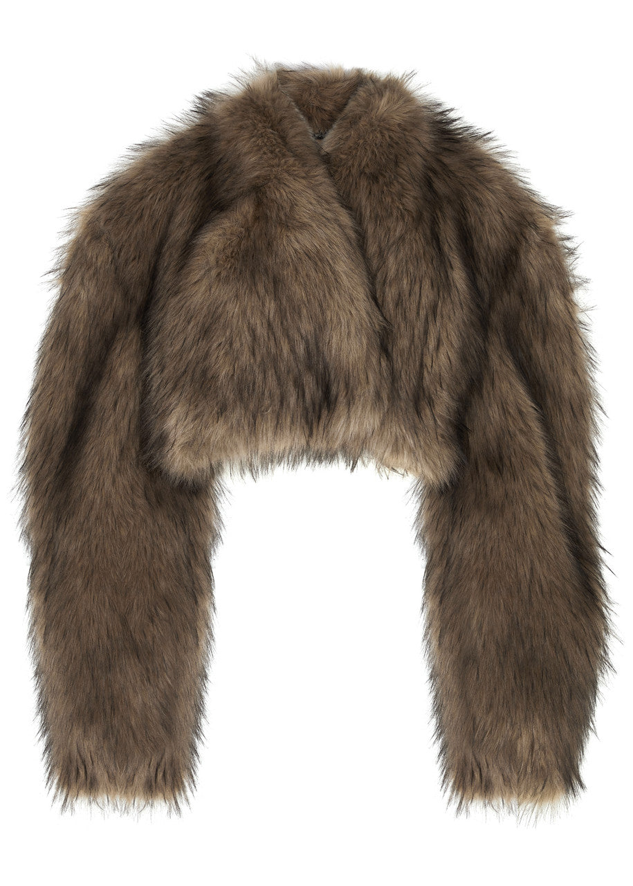 Sienna Faux Fur Cropped Jacket
