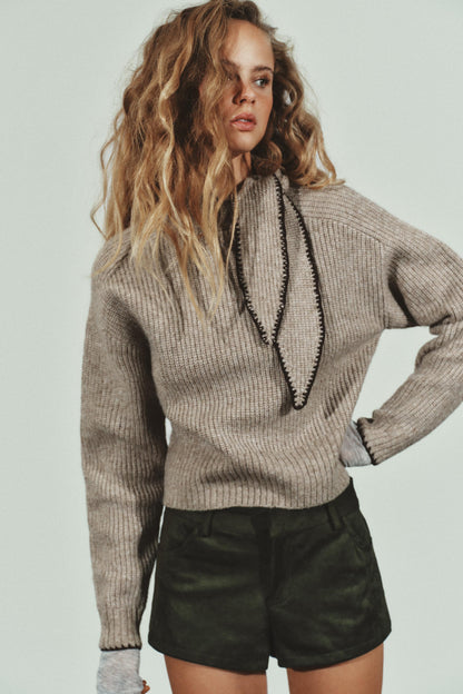 Amélie High Neck Knit