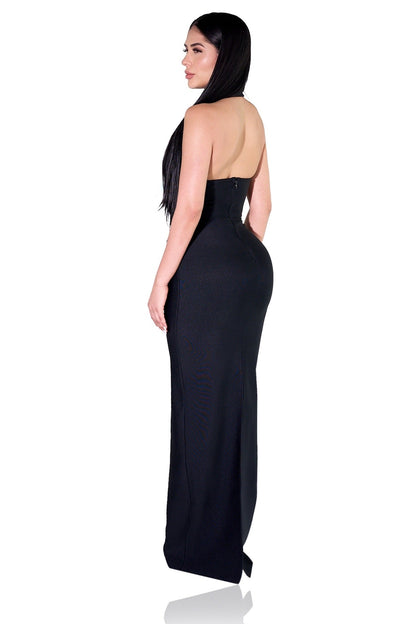 Selviera Halter Maxi Dress