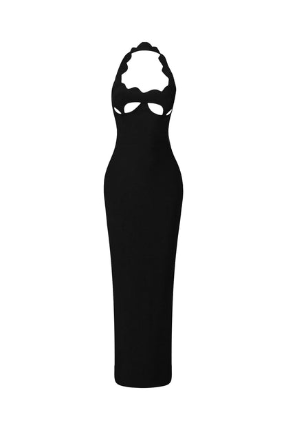 Selviera Halter Maxi Dress