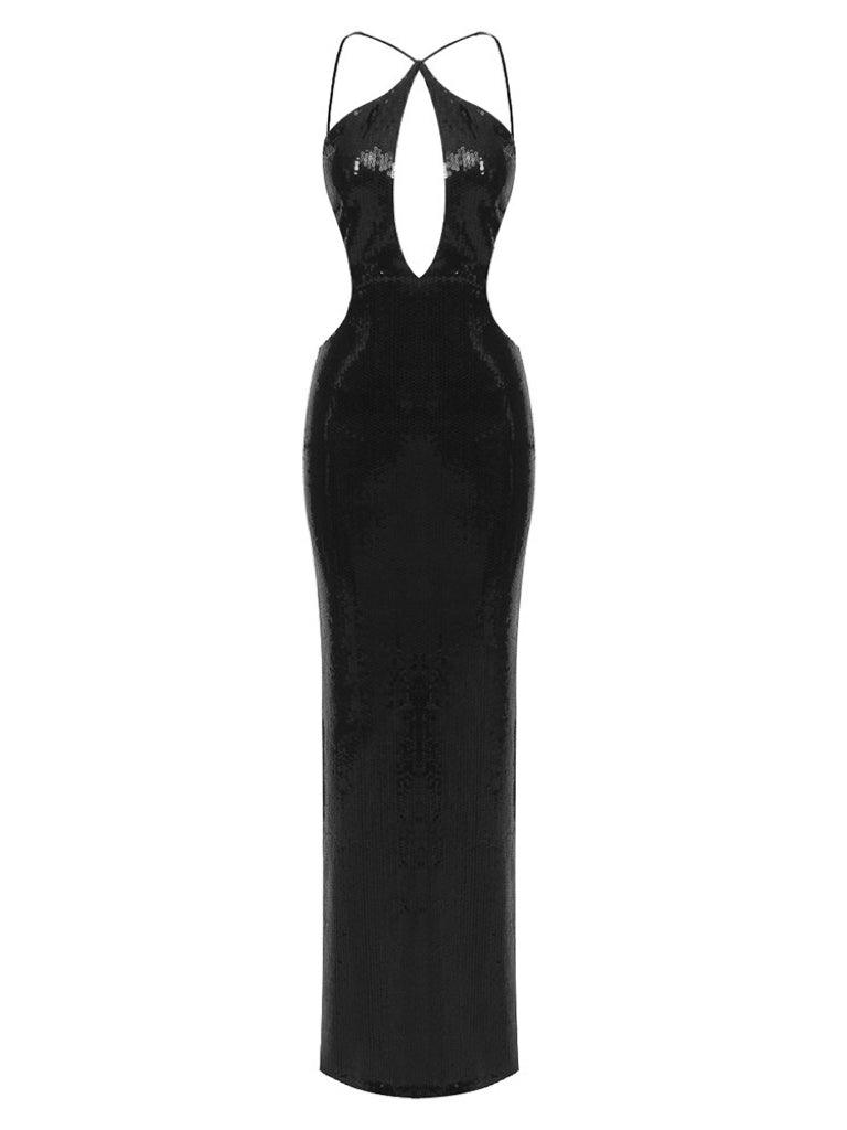 Nyxara Sequin Maxi Dress