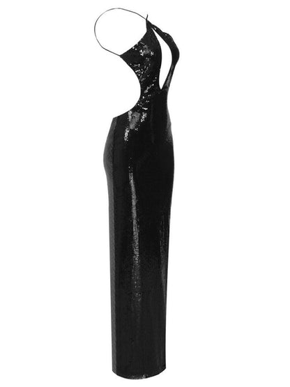 Nyxara Sequin Maxi Dress