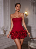 Rosavelle Strapless Mini Dress