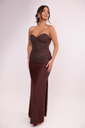 Lumivara Sequin Maxi Dress