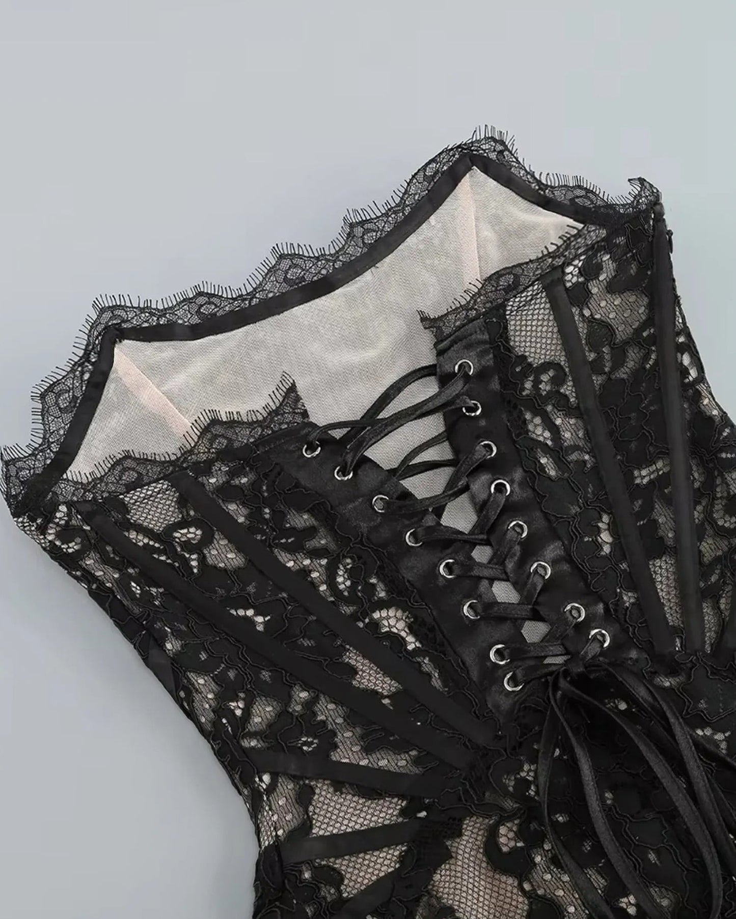 Amarisse Lace Mini Dress