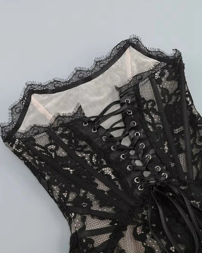 Amarisse Lace Mini Dress