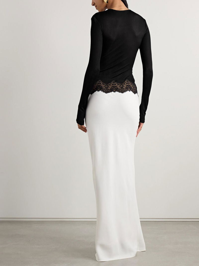 Elizabeth Lace Maxi Dress