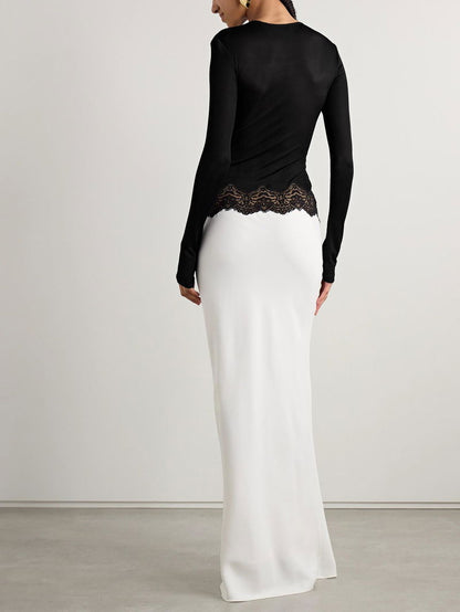 Elizabeth Lace Maxi Dress