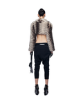 Untamed Cropped Faux Fur Jacket