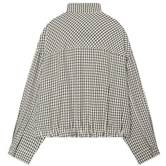 The Harper Plaid Bomber Jacket