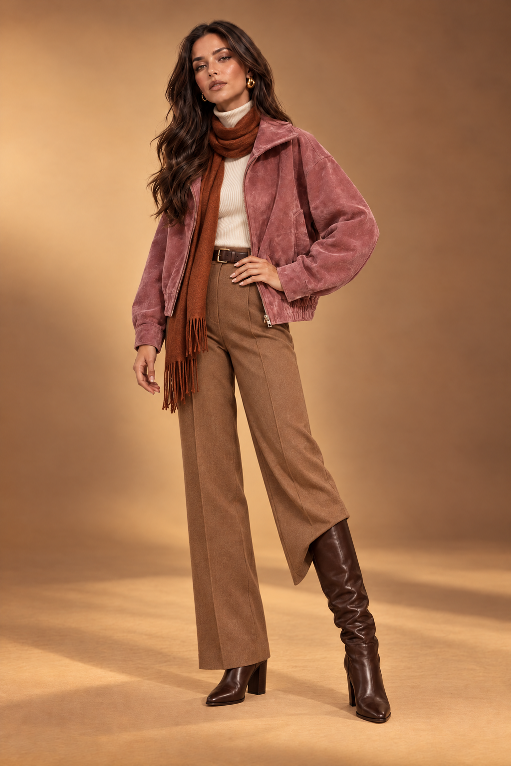 The Rosalie Suede Jacket
