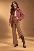 The Rosalie Suede Jacket