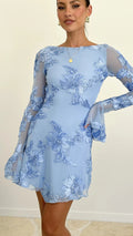 The Lost Alice A Line Mini Dress