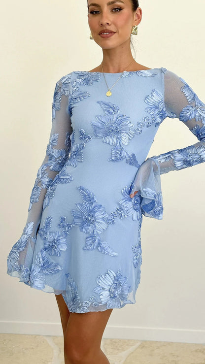 The Lost Alice A Line Mini Dress