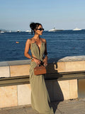 The Cannes Backless Maxi Dress