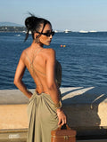 The Cannes Backless Maxi Dress