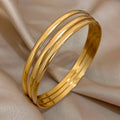Golden Trinity Bangles