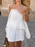 Paros Embroidered Cami Top