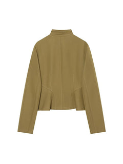 The Elise Sculpted Peplum Jacket
