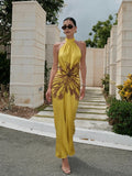 Sicily Halter Maxi Dress
