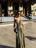 The Cannes Backless Maxi Dress