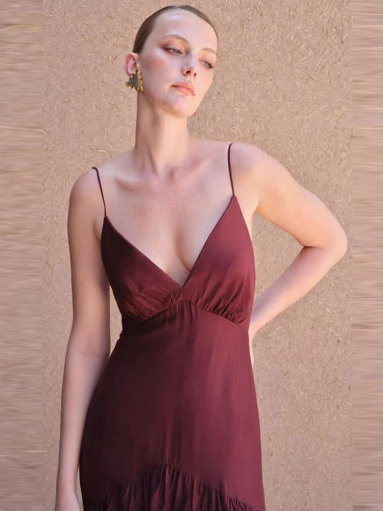 Ruffle Romance Maxi