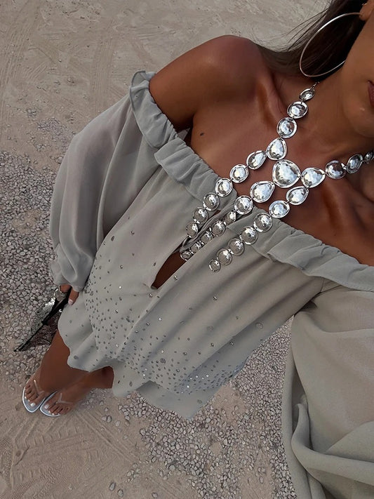The Bali Off Shoulder Mini
