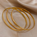 Golden Trinity Bangles
