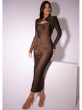 Brun Sucré – No.5 Long Sleeve Maxi