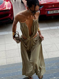 The Cannes Backless Maxi Dress