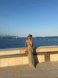 The Cannes Backless Maxi Dress
