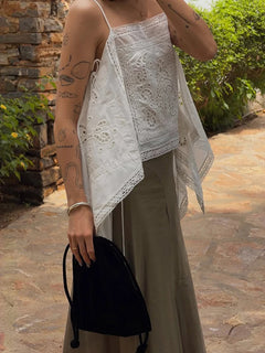 Paros Embroidered Cami Top