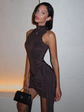 Brun Sucré – No.3 Slinky Ruched Bodycon
