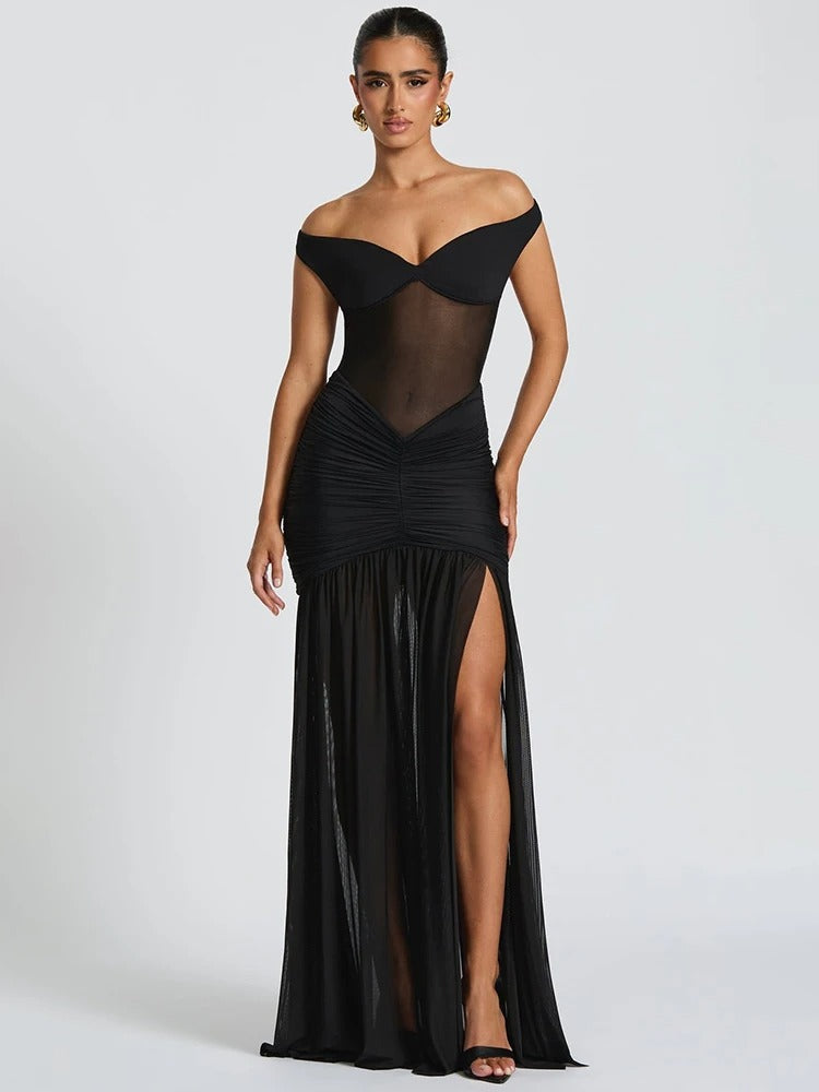 Midnight Ivy Maxi Dress