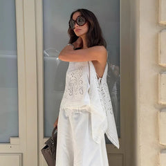 Paros Embroidered Cami Top