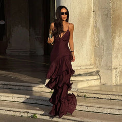 Ruffle Romance Maxi